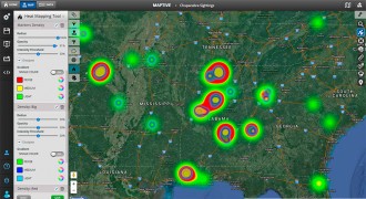 Heat Map Software Heat Map Generator Maptive Heat Map Software Heat Map Generator Maptive