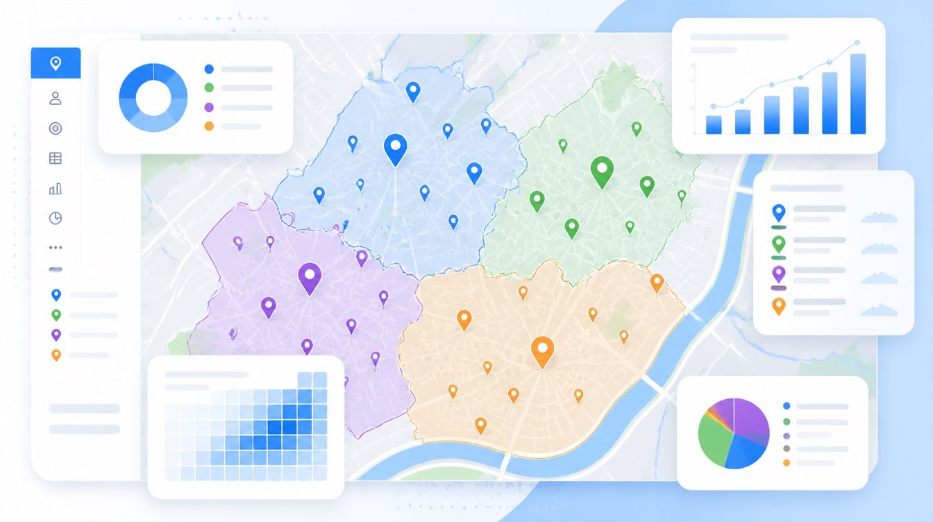 10 Ways Businesses Use Location Data to Make Better Decisions featured image with clean mapping and analytics visuals.