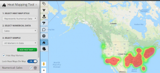 Google Heat Map Chart