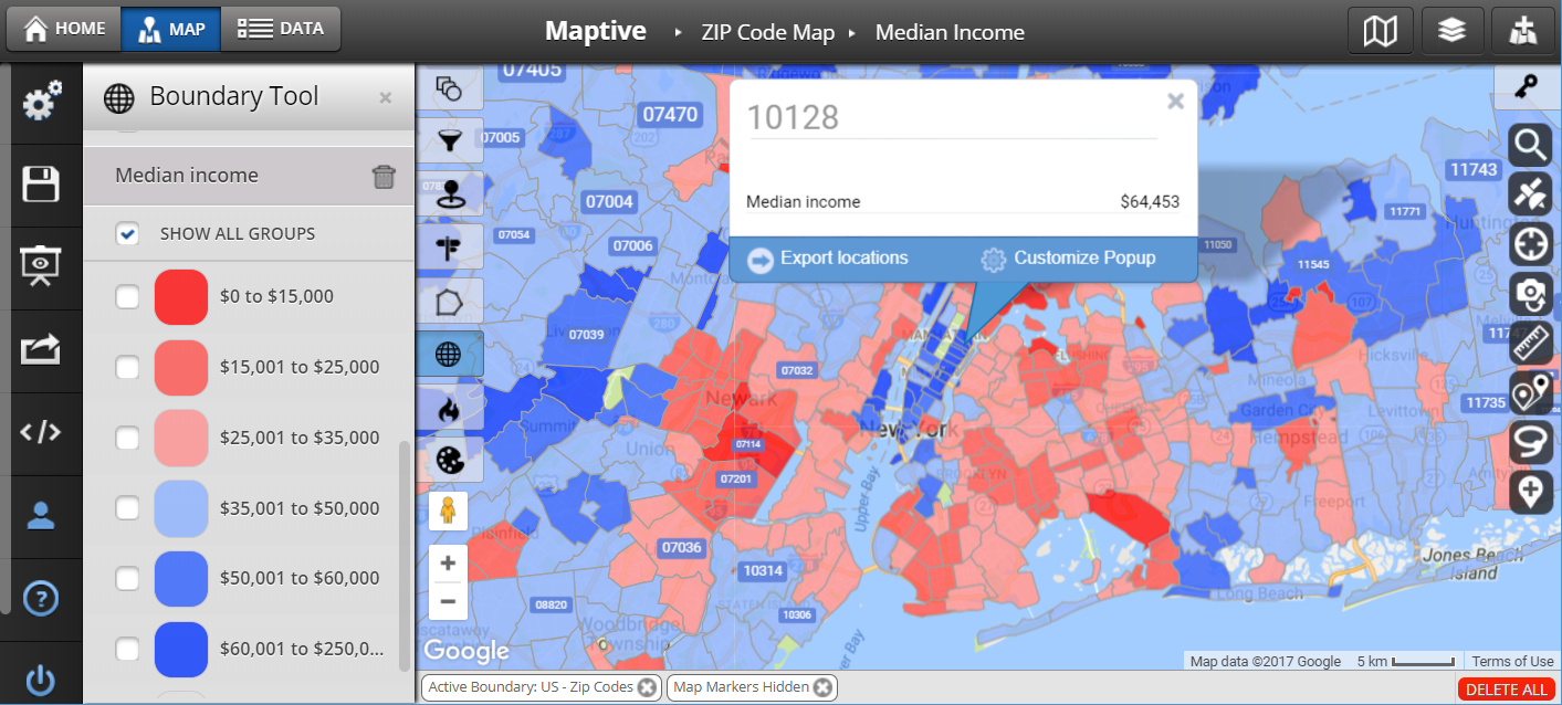 us zip code example