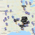 Closed and Open Locations Map for Businesses