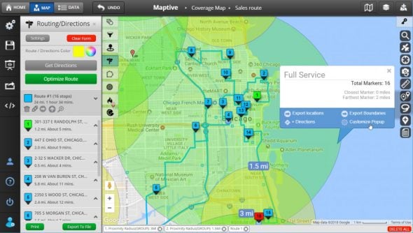 CRM Sales Mapping Software