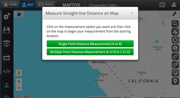 Measure Straight-Line Distance - Distance Calculator Tool