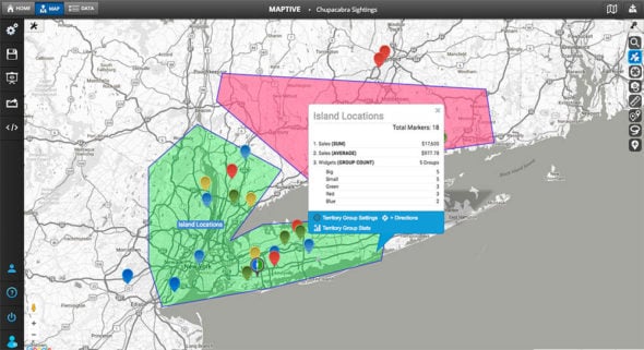 Sales Territory Mapping Software