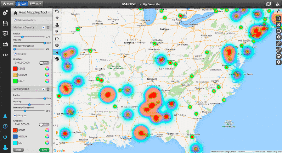 travel and mapping software examples