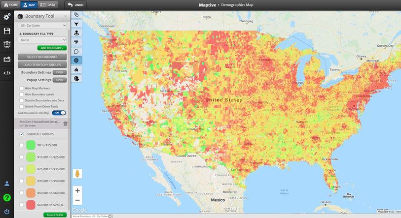 What Is A Thematic Map 6 Types Of Thematic Maps Maptive