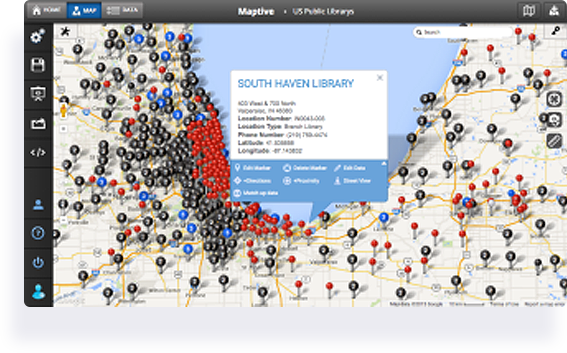 Zip Code Map with Excel Data