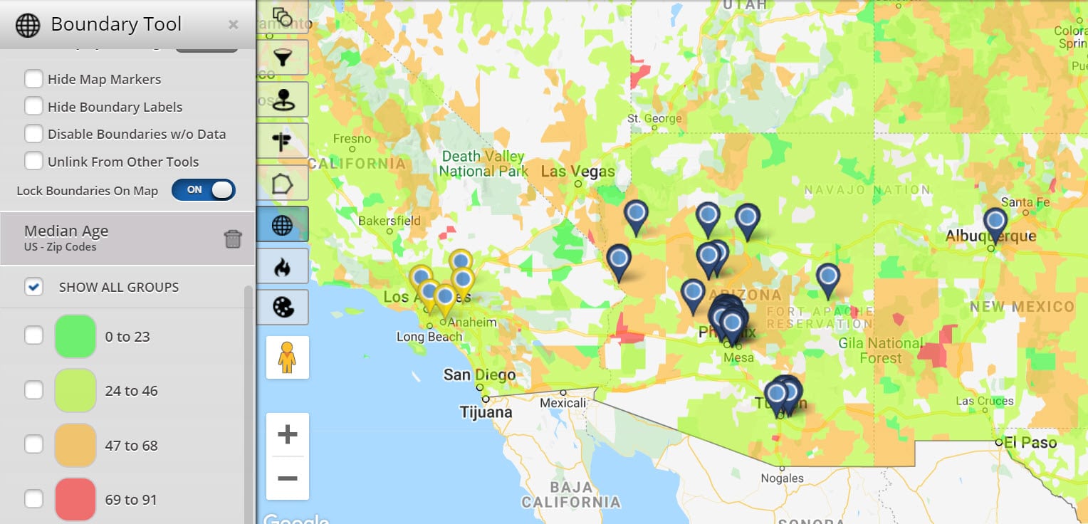 What Are Choropleth Maps? A Guide  Maptive Mapping Software