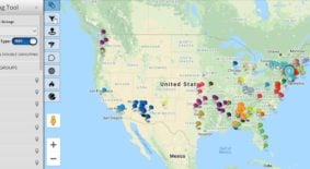 Pin Map With Grouping Tool by State