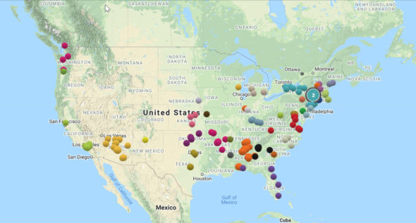 Pin Map - Customer Mapping Software