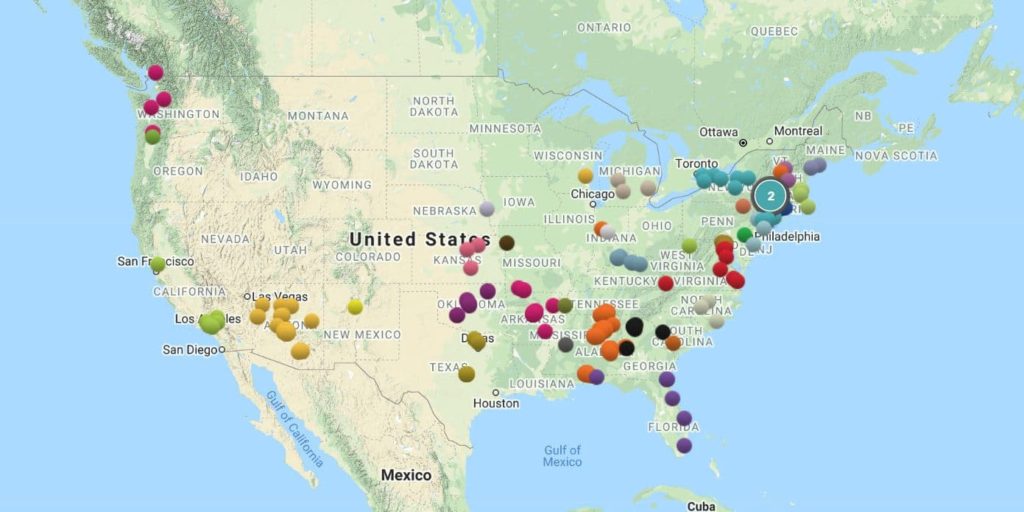 Pin Map - Logistics Mapping Software