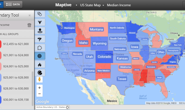 Create a US State Map