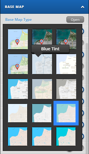 Customizable Base Maps