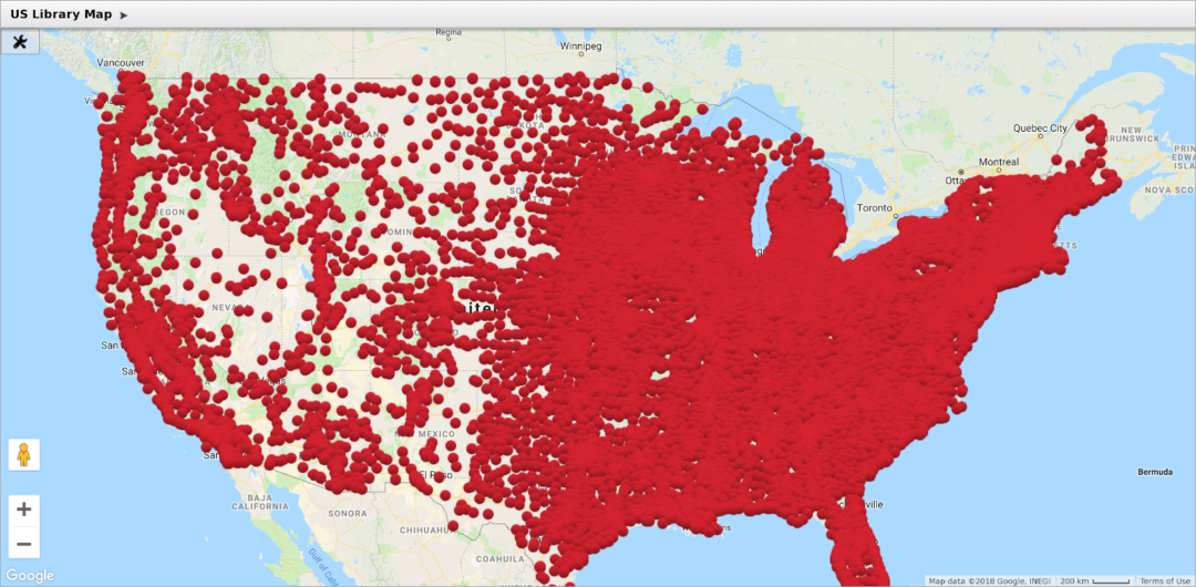 dot travel map