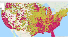 Share Maps - Pin Map of the US