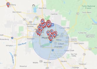 Radius Map - GIS Software