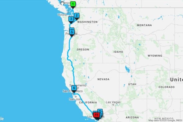 Route Map - Business Mapping Software