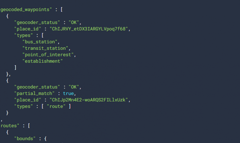 Google maps api