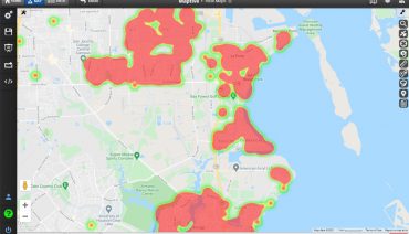 Customer Location Heat Maps