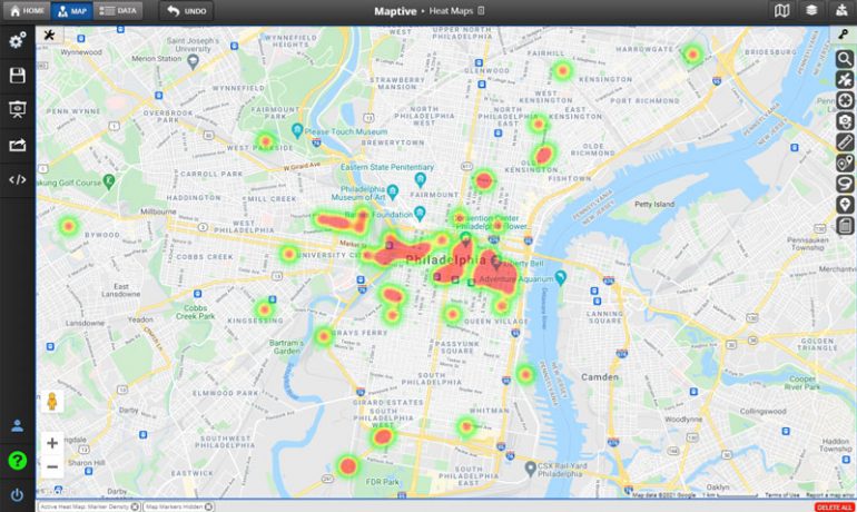 Sales Heat Maps