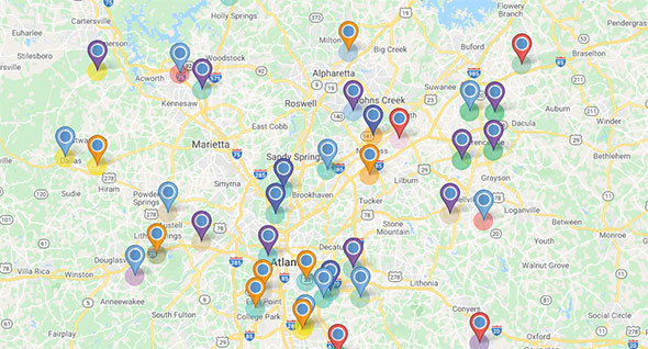 Map Multiple Locations With Google Maps Maptive