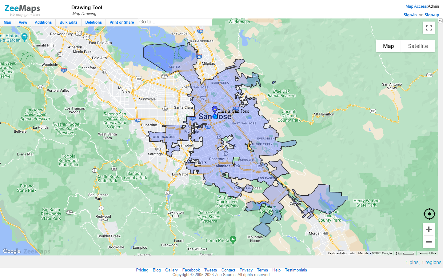 Zee Maps Drawing