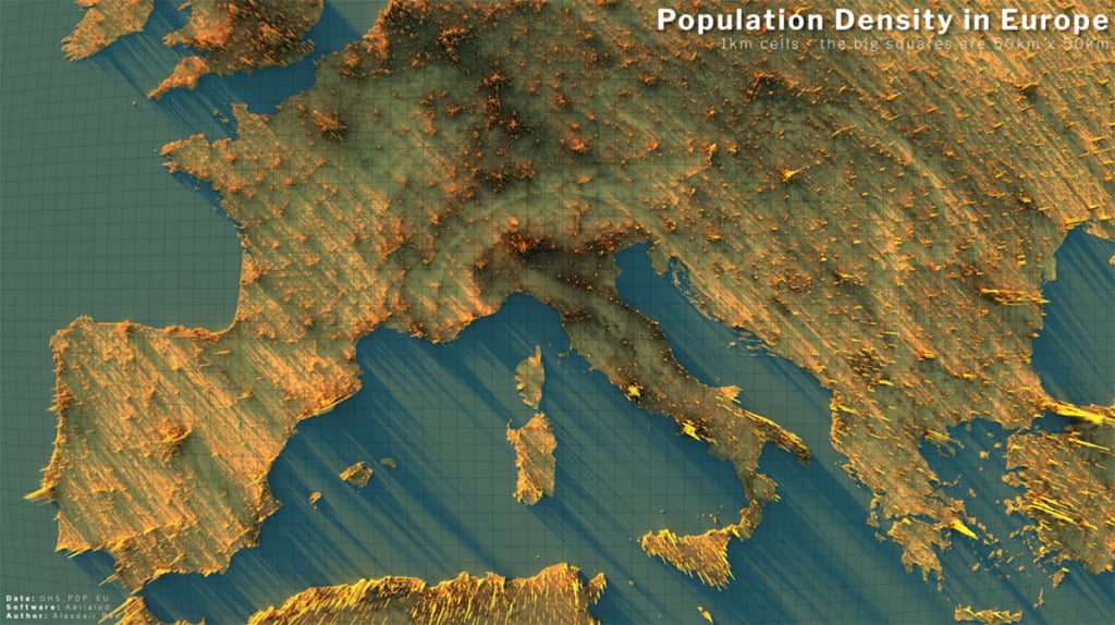 Population Density Visualization