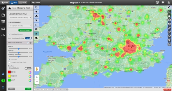 UK Heatmaps