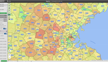 Political Campaign Demographics Mapping