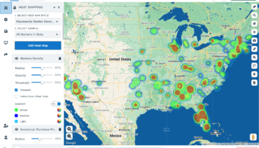 Heat Map Data Visualization