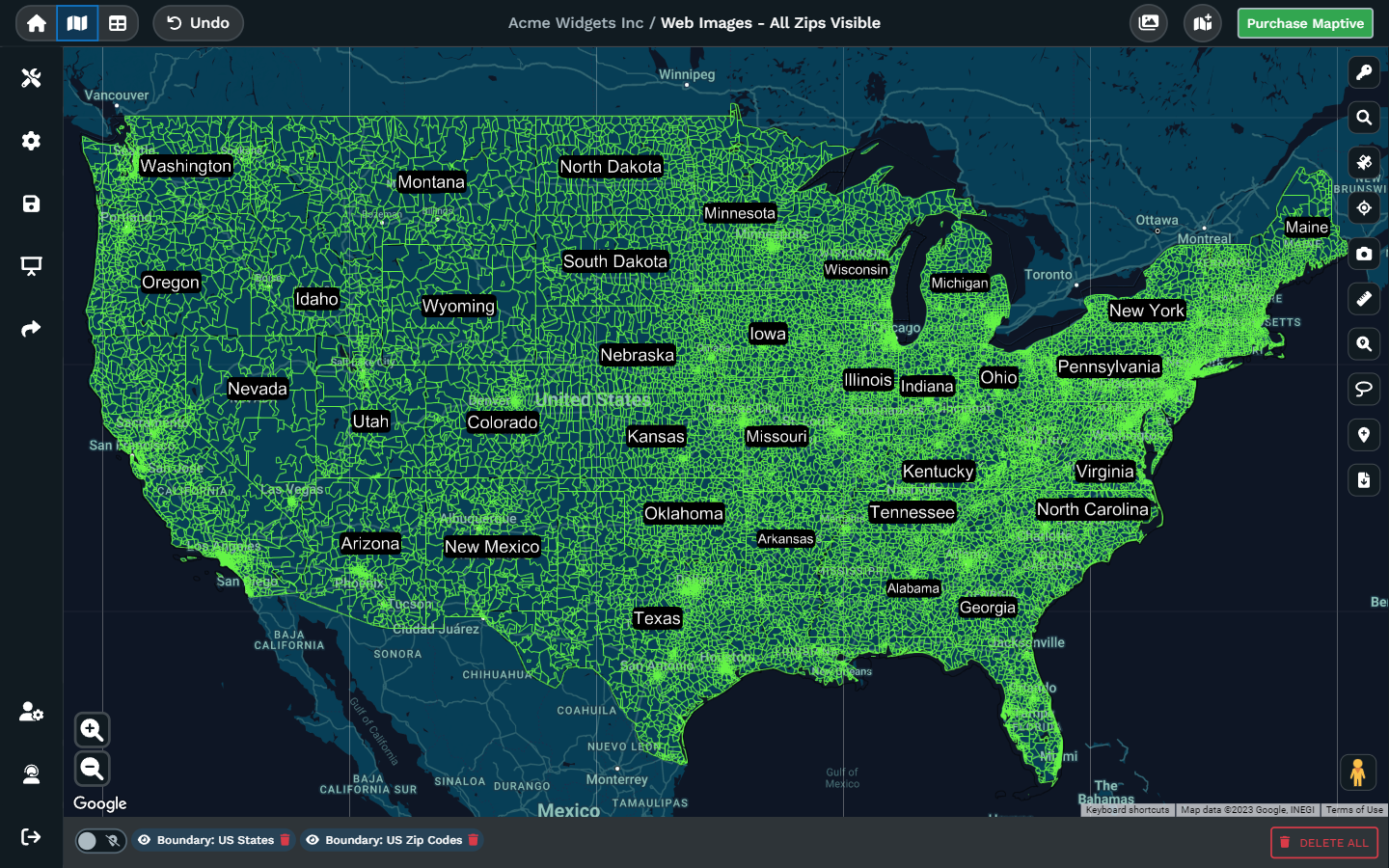 Zip Code Maps