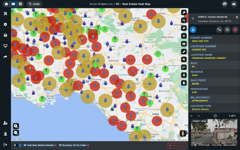 Real Estate Heat Map