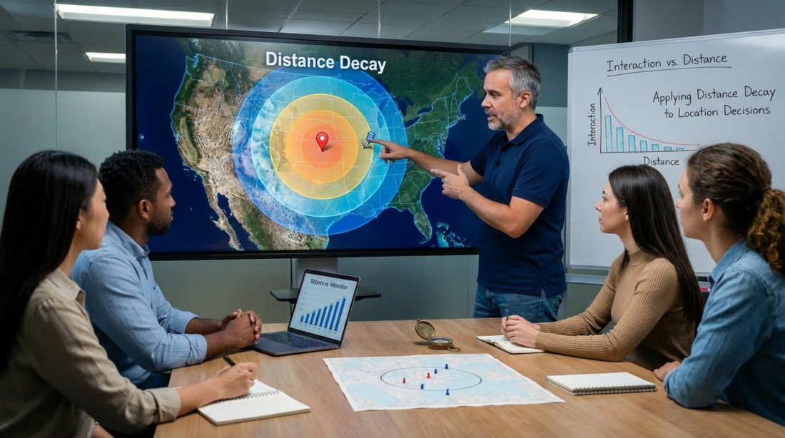 What is Distance Decay in Geography? | Maptive