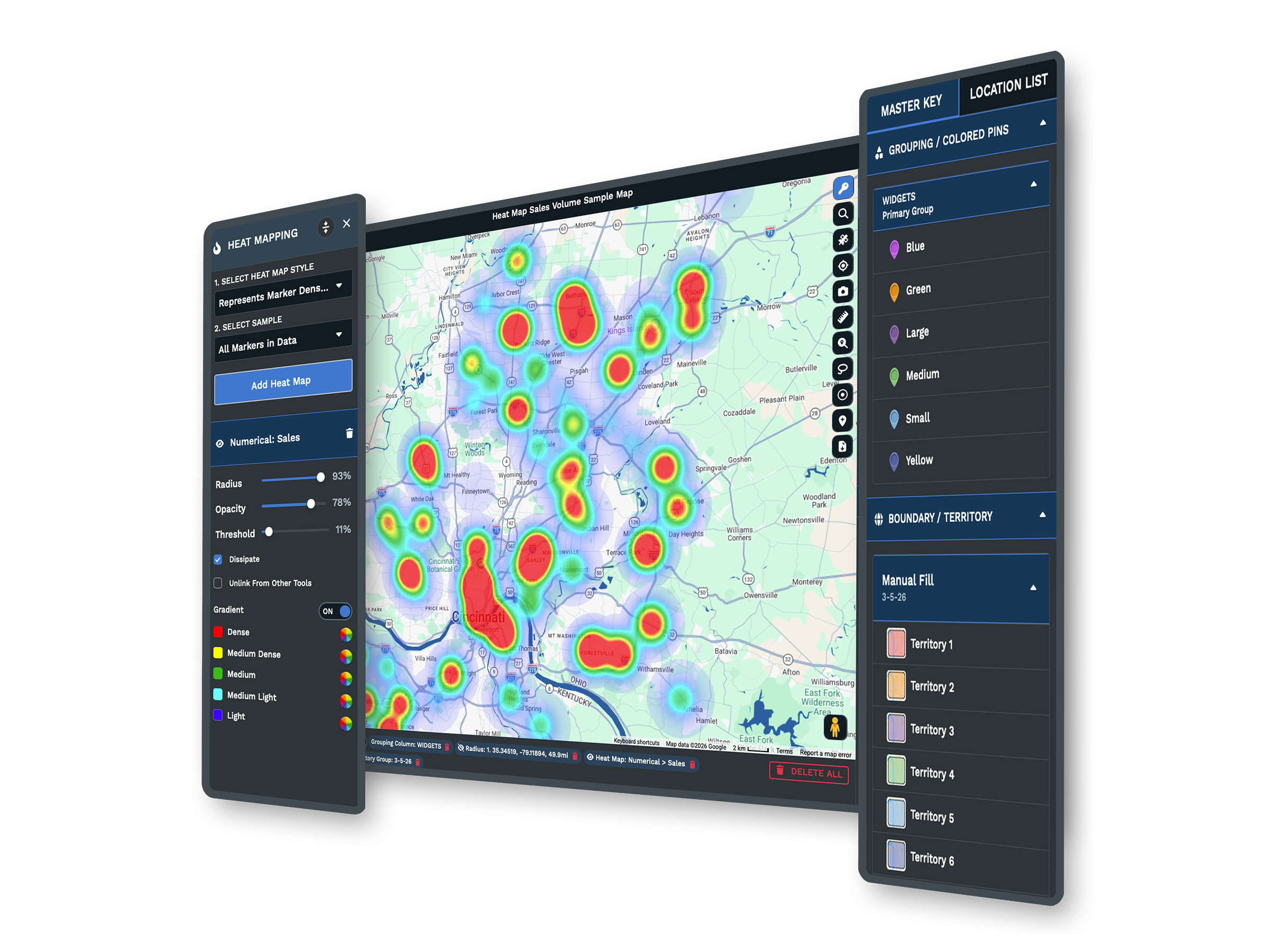 Maptive map example