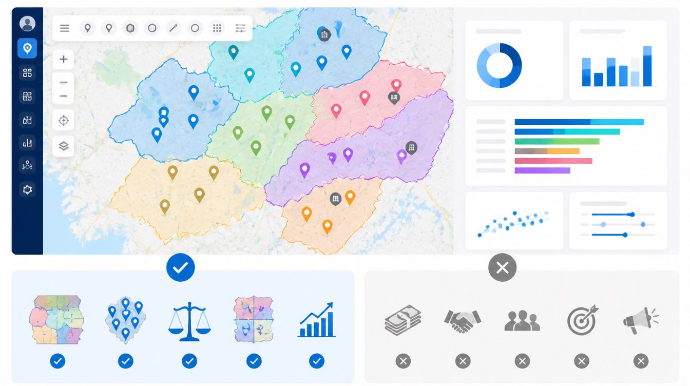 Operations Research Wearing an AI Label visual for ai territory optimization: what it does and what it doesn’t.