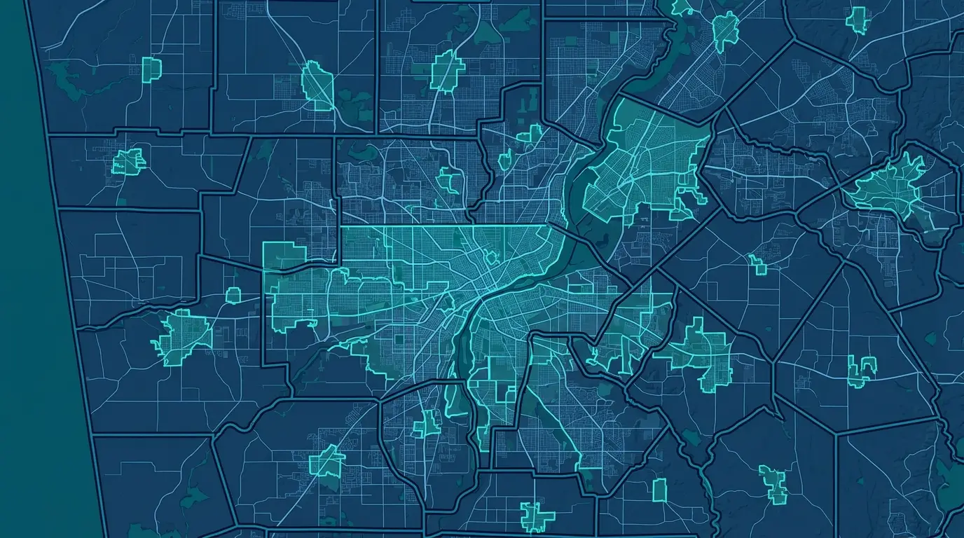 Cities Larger Than Their Counties