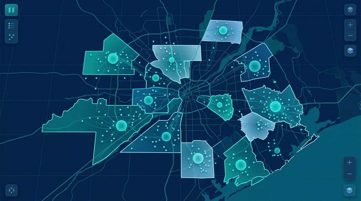 How to Put City Boundaries on the Map and Roll Records Up