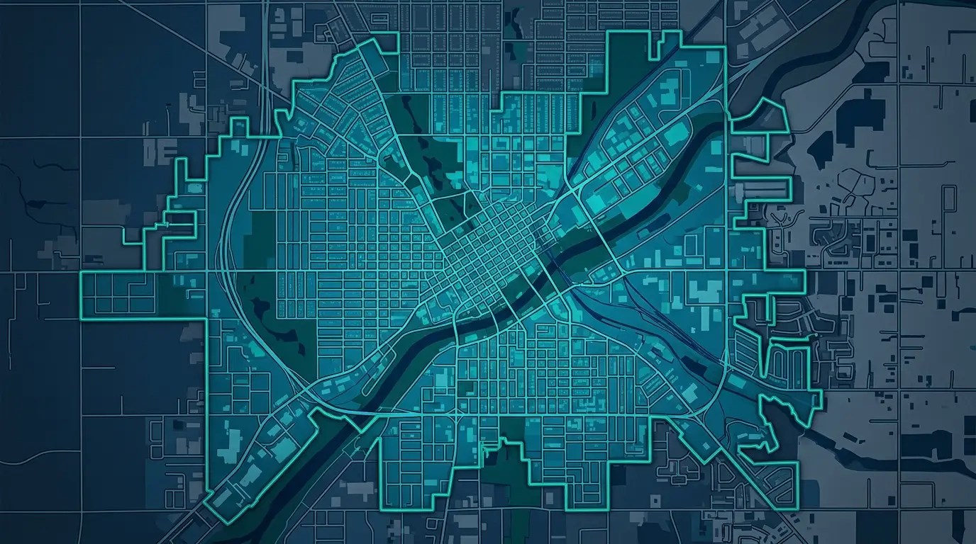 Why City Limits Look Jagged