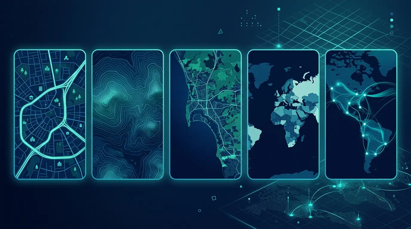 The Main Types of Geo-Maps