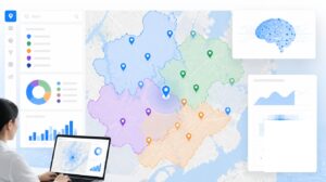 How AI Is Changing Location Intelligence in 2026 featured image with clean mapping and analytics visuals.