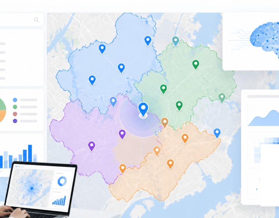 How AI Is Changing Location Intelligence in 2026 featured image with clean mapping and analytics visuals.