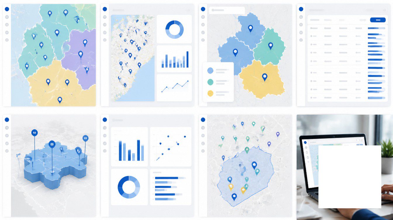 Eight Elements of a Discovery Day Territory Packet visual for how franchise development teams use maps to close deals.