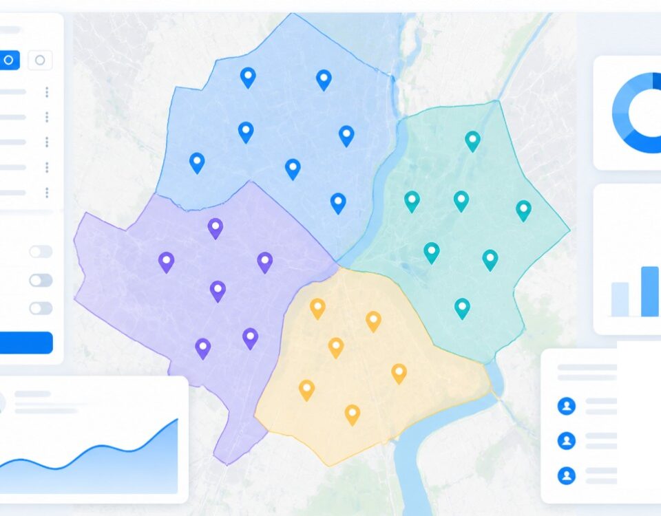 How Growing Sales Teams Should Add Territories featured image with clean mapping and analytics visuals.
