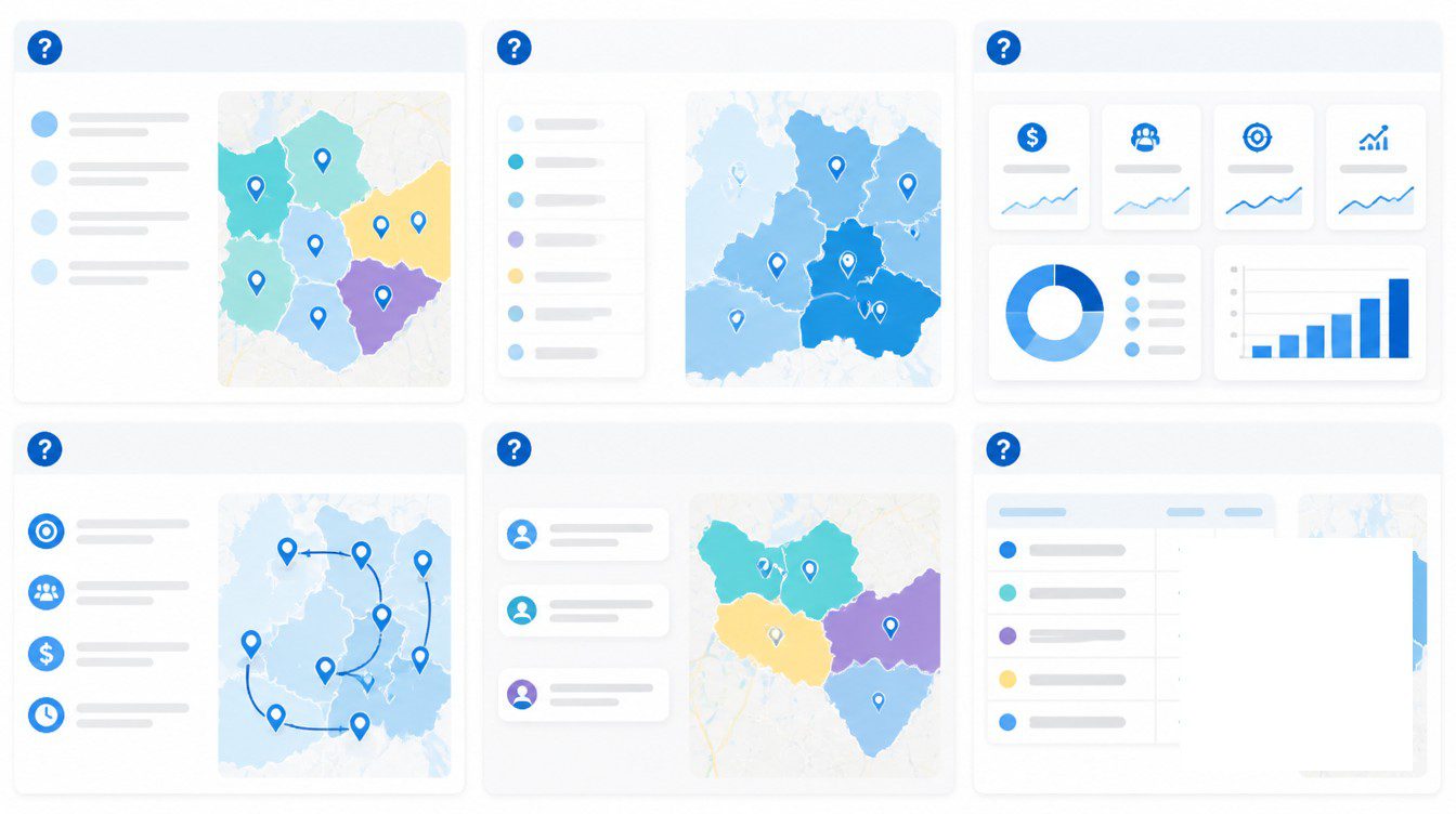 Frequently Asked Questions visual for how to build a business case for territory restructuring.