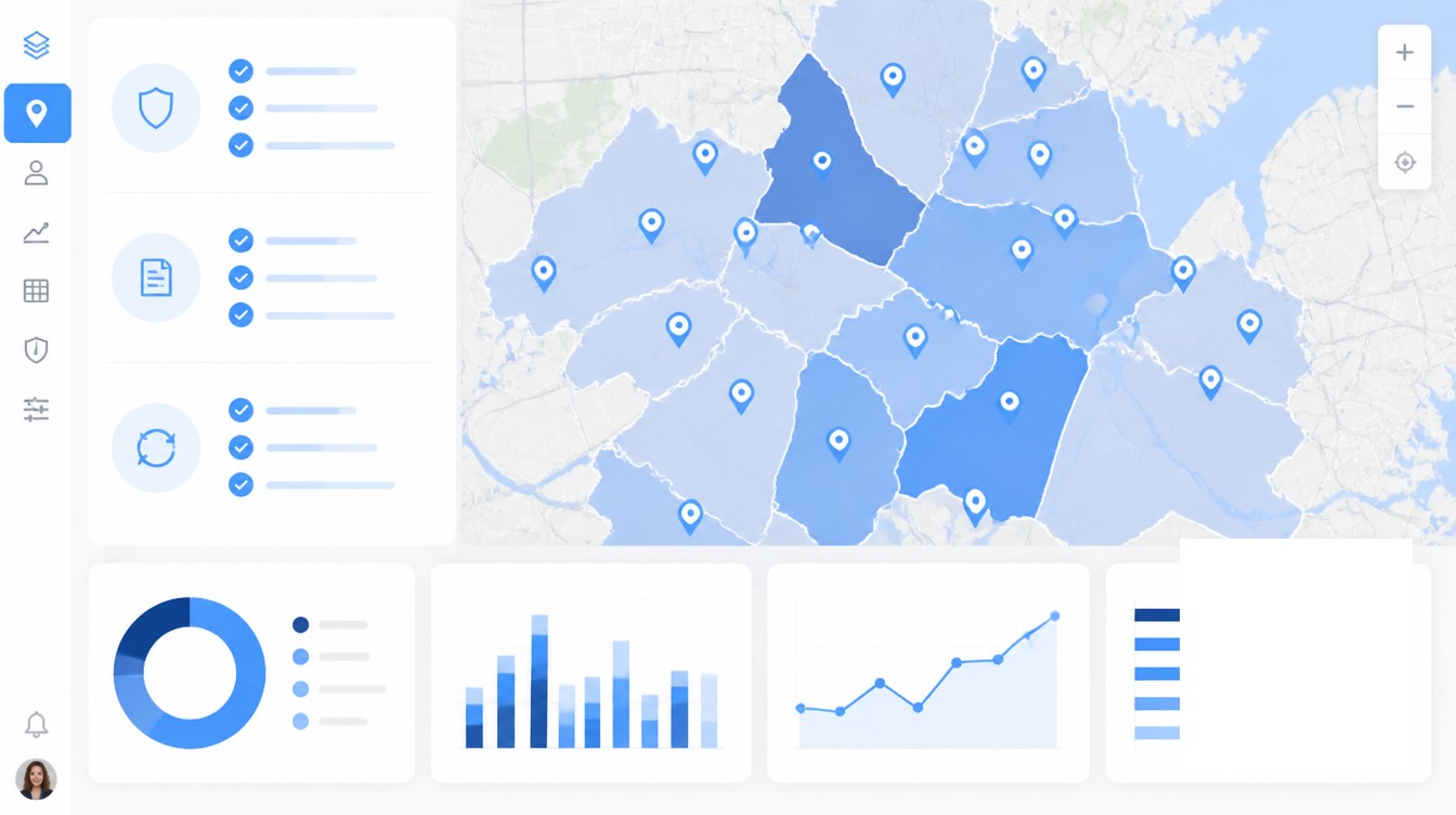 Privacy, Compliance, and Iteration visual for how to build a location intelligence strategy for your organization.
