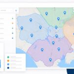How to Build a Store Locator for Your Franchise Website featured image with clean mapping and analytics visuals.