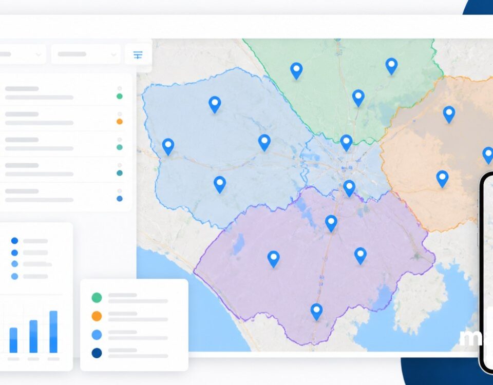 How to Build a Store Locator for Your Franchise Website featured image with clean mapping and analytics visuals.