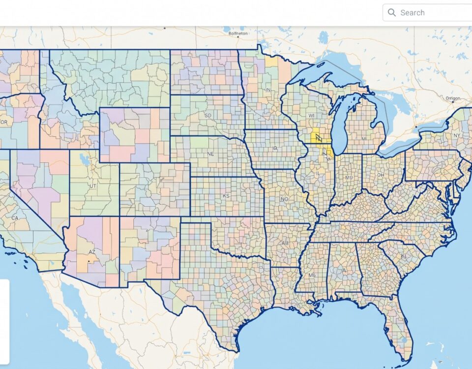 How to Build a Territory Map With Zip Codes — Maptive featured image.