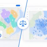 How to Choose Between Enterprise GIS and Business Mapping Software featured image with clean mapping and analytics visuals.