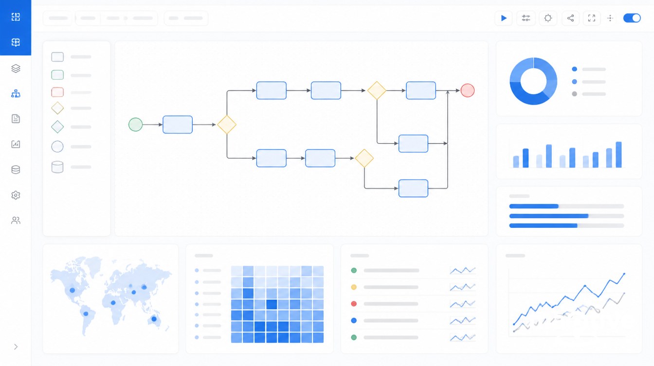 What "Business Mapping Software" Actually Means visual for how to choose between enterprise gis and business mapping software.